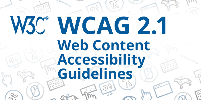 WCAG — Web Content Accessibility Guidelines